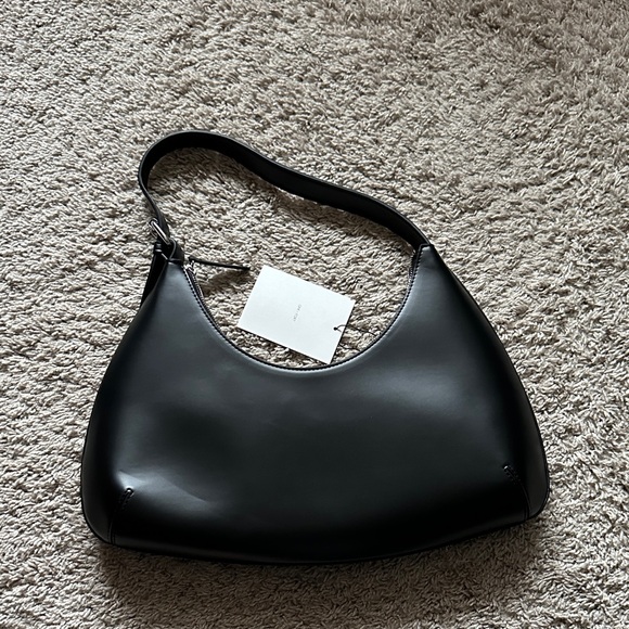 OAK + FORT Handbags - Oak and Fort Black Shoulder Bag